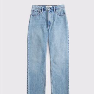 Abercrombie & Fitch Light Blue Straight Leg Jeans
